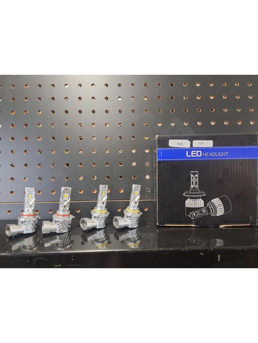 LED Headlight Bulbs 9005 9006 Combo Kit Bright & Durable